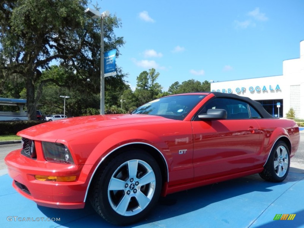 Torch Red Ford Mustang