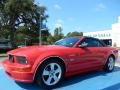 2006 Torch Red Ford Mustang GT Premium Convertible  photo #1