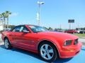 2006 Torch Red Ford Mustang GT Premium Convertible  photo #7