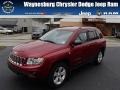 Deep Cherry Red Crystal Pearl 2011 Jeep Compass 2.4 Latitude 4x4