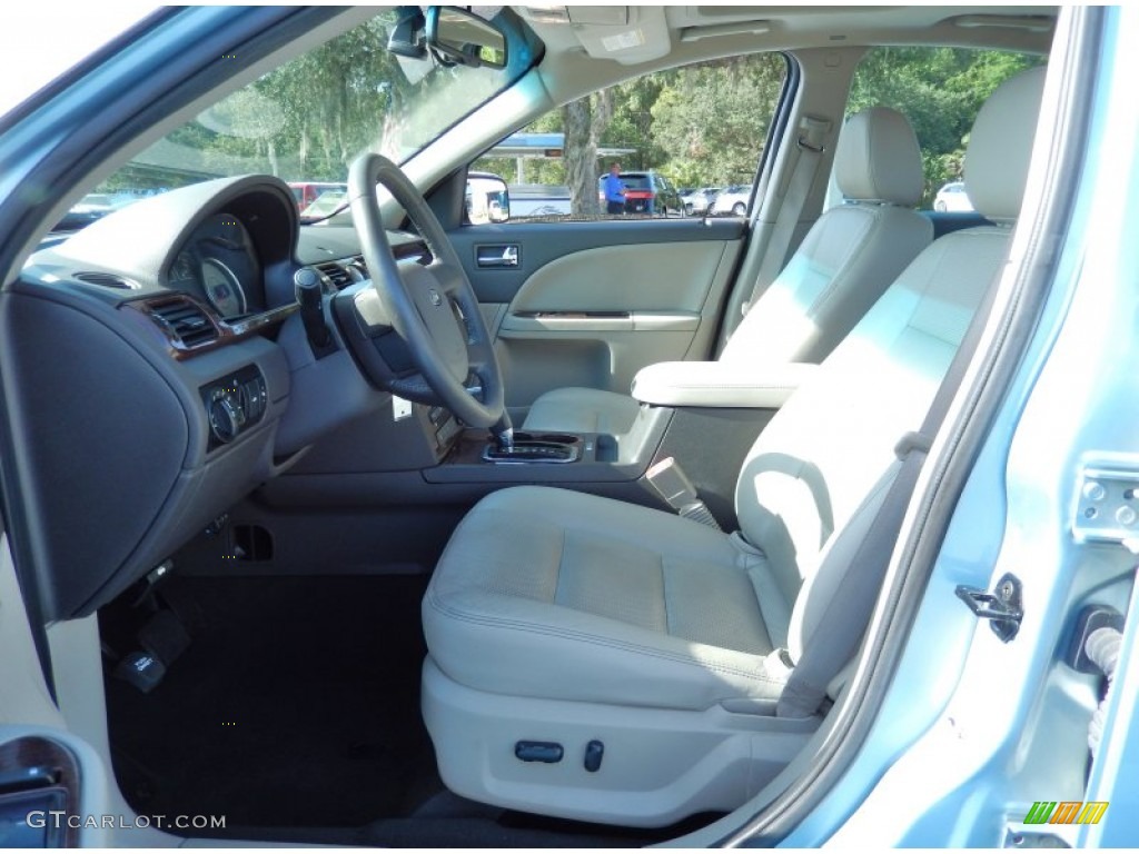 2008 Taurus Limited - Light Ice Blue Metallic / Medium Light Stone photo #13