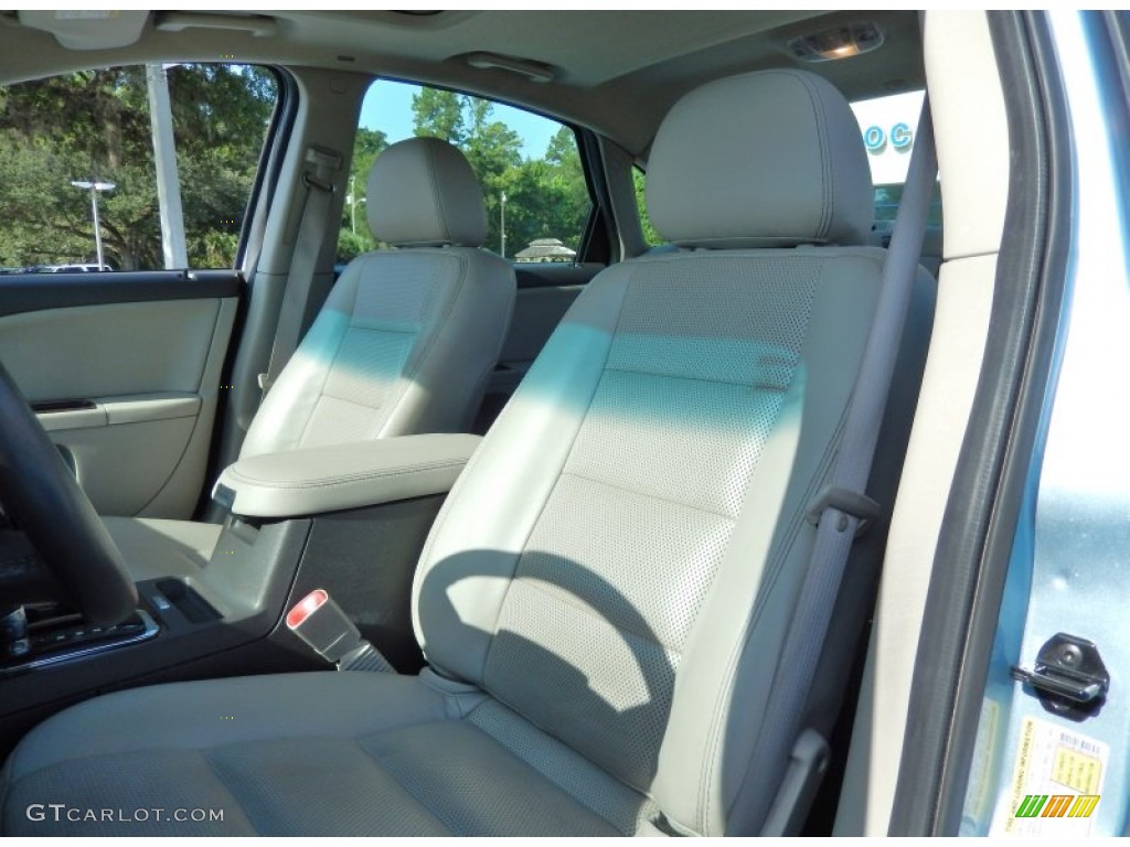 2008 Taurus Limited - Light Ice Blue Metallic / Medium Light Stone photo #14