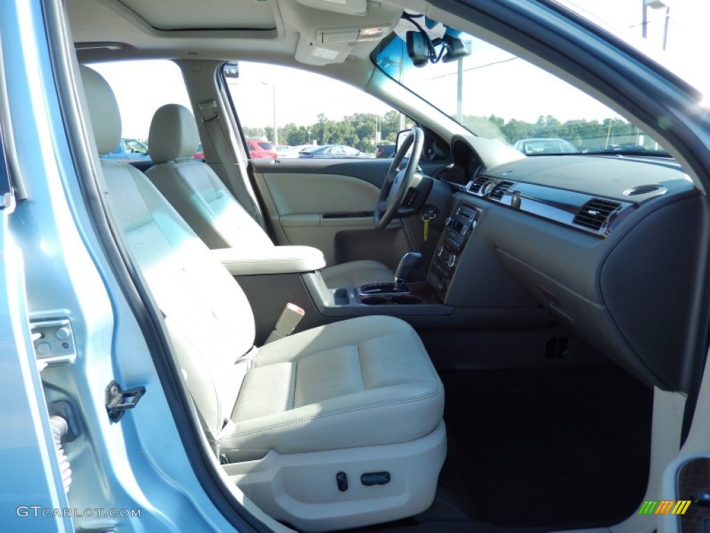2008 Taurus Limited - Light Ice Blue Metallic / Medium Light Stone photo #18