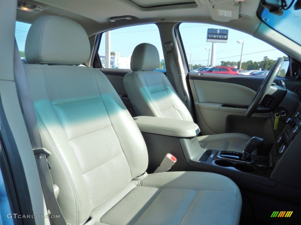 2008 Taurus Limited - Light Ice Blue Metallic / Medium Light Stone photo #19