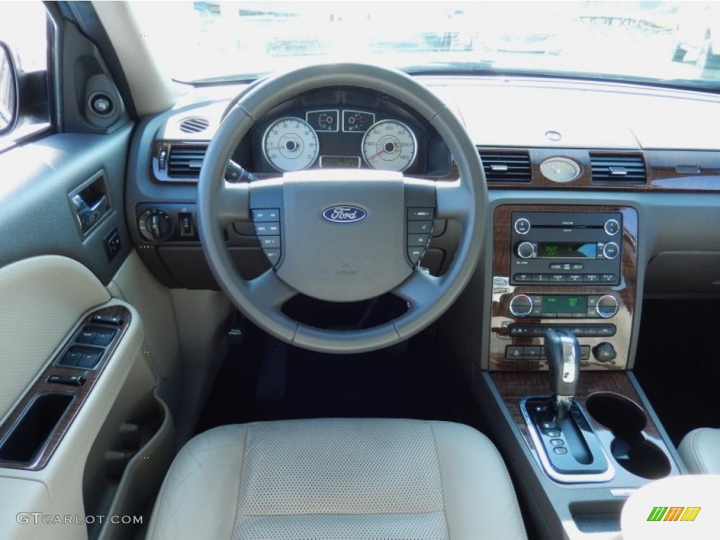 2008 Taurus Limited - Light Ice Blue Metallic / Medium Light Stone photo #22