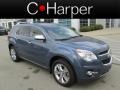 2011 Twilight Blue Metallic Chevrolet Equinox LTZ AWD  photo #1