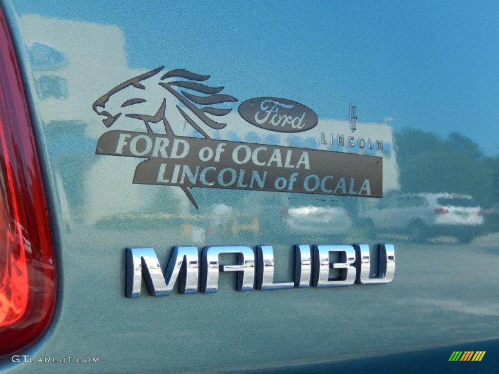 2009 Malibu LTZ Sedan - Silver Moss Metallic / Cocoa/Cashmere photo #9
