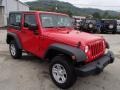 Front 3/4 View of 2014 Wrangler Sport 4x4