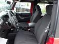 Black Front Seat Photo for 2014 Jeep Wrangler #84540001