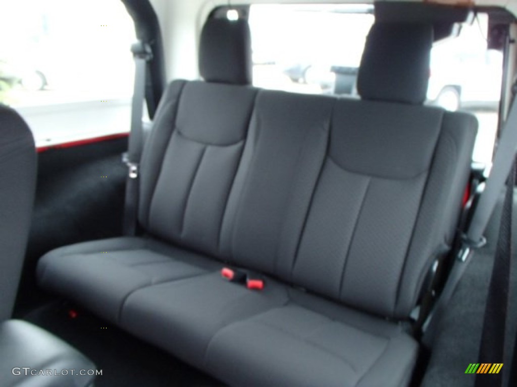 Black Interior 2014 Jeep Wrangler Sport 4x4 Photo #84540037