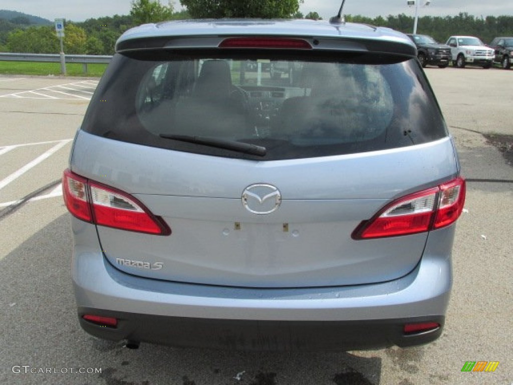 2012 MAZDA5 Grand Touring - Clear Water Blue Metallic / Black photo #9