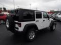 2014 Bright White Jeep Wrangler Unlimited Sport S 4x4  photo #5