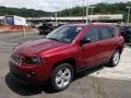 2014 Deep Cherry Red Crystal Pearl Jeep Compass Sport 4x4  photo #1