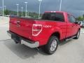 Vermillion Red - F150 XLT SuperCab 4x4 Photo No. 9