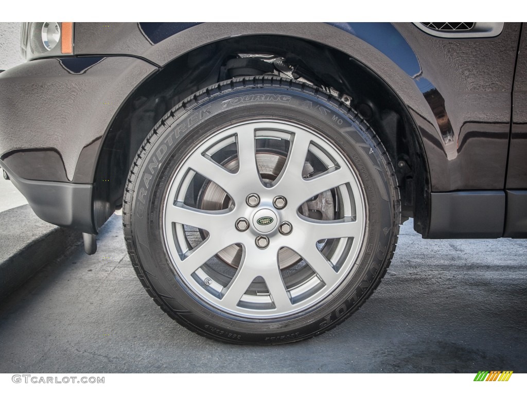 2009 Range Rover Sport HSE - Bournville Brown Metallic / Almond/Nutmeg photo #8