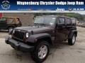 2013 Rugged Brown Pearl Jeep Wrangler Unlimited Sport S 4x4  photo #1