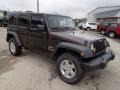 2013 Rugged Brown Pearl Jeep Wrangler Unlimited Sport S 4x4  photo #3