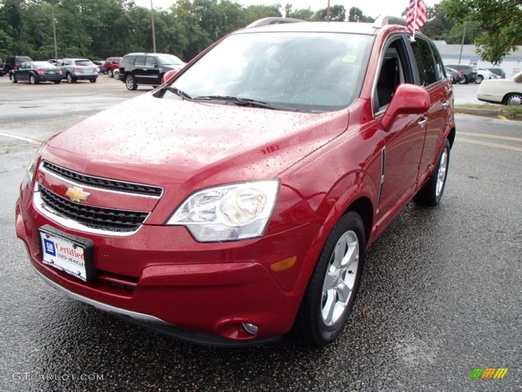 Crystal Red Tintcoat Chevrolet Captiva Sport