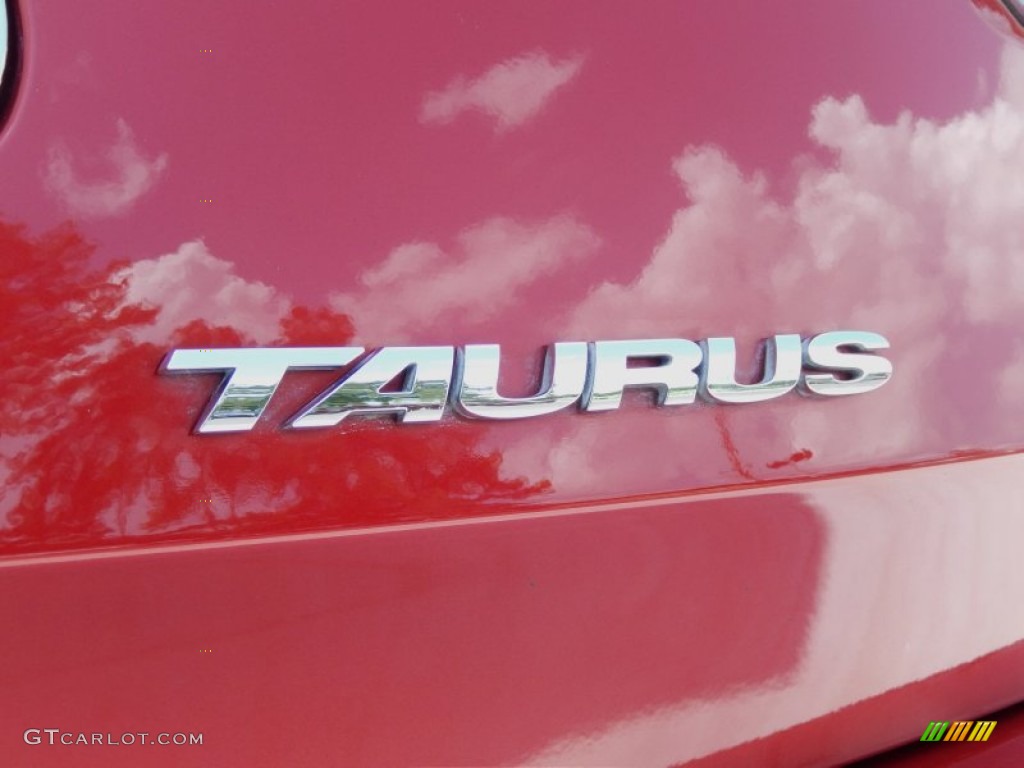 2011 Taurus Limited - Red Candy / Light Stone photo #8