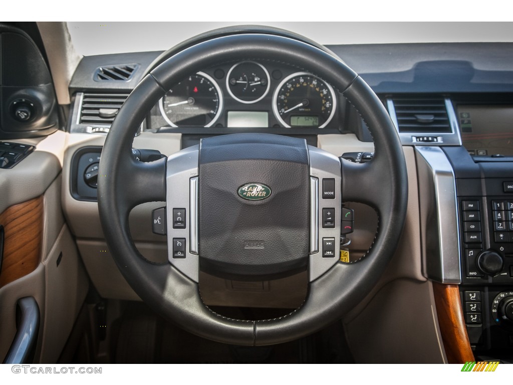 2009 Range Rover Sport HSE - Bournville Brown Metallic / Almond/Nutmeg photo #15