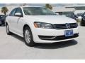 2013 Candy White Volkswagen Passat 2.5L Wolfsburg Edition  photo #1