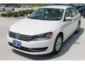 2013 Candy White Volkswagen Passat 2.5L Wolfsburg Edition  photo #3