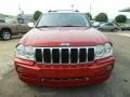 2006 Inferno Red Crystal Pearl Jeep Grand Cherokee Overland 4x4  photo #3