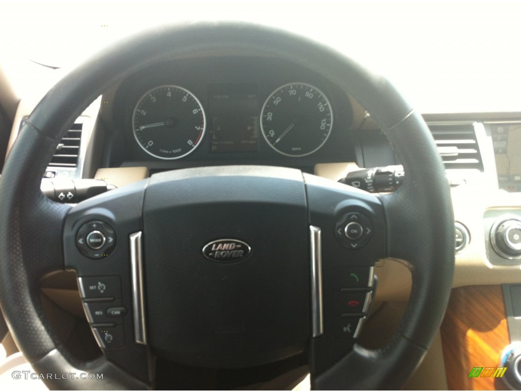 2010 Range Rover Sport HSE - Rimini Red / Almond/Nutmeg Stitching photo #17