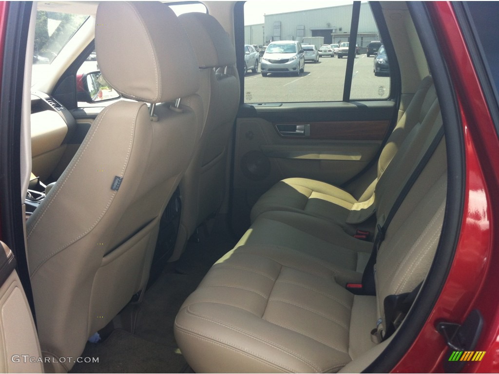 2010 Range Rover Sport HSE - Rimini Red / Almond/Nutmeg Stitching photo #18