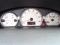 2004 Saturn ION Red Line Black/Blue Interior Gauges Photo