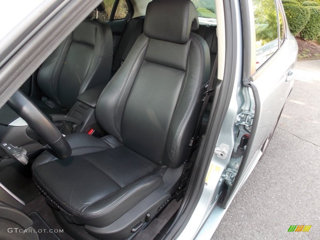 2010 9-3 Aero Sport Sedan XWD - Glacier Silver Metallic / Black photo #11