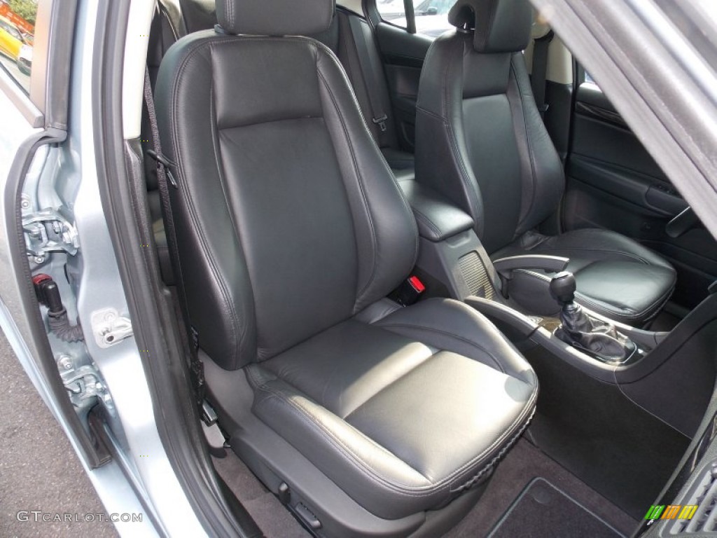 2010 9-3 Aero Sport Sedan XWD - Glacier Silver Metallic / Black photo #22