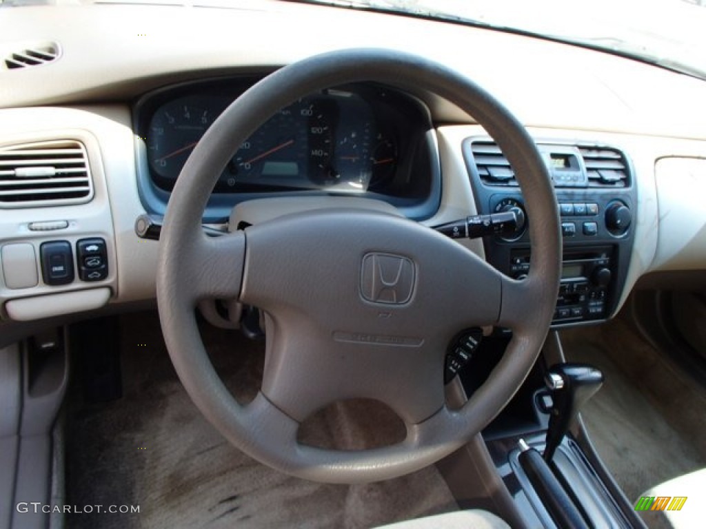 2002 Accord SE Sedan - Firepepper Red Pearl / Ivory photo #13