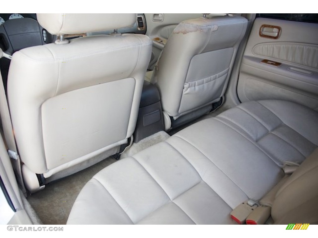 1995 Maxima GLE - Arctic White Pearl / Beige photo #14