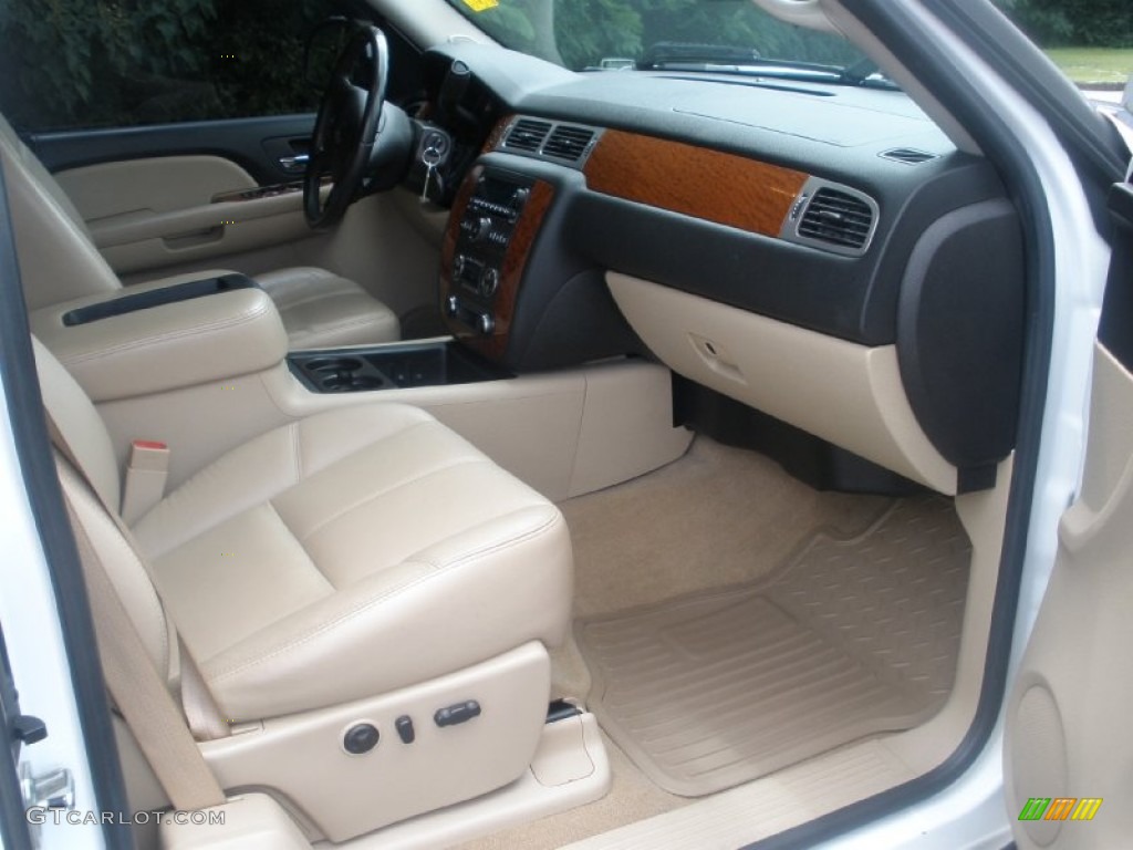 2008 Silverado 1500 LTZ Extended Cab 4x4 - Summit White / Light Cashmere/Ebony Accents photo #20