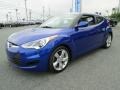 2012 Marathon Blue Hyundai Veloster   photo #2