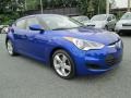 2012 Marathon Blue Hyundai Veloster   photo #4