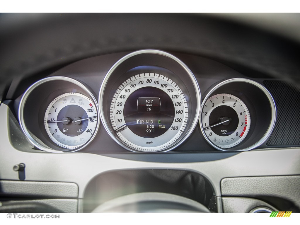 2014 Mercedes-Benz C 350 Coupe Gauges Photo #84547054