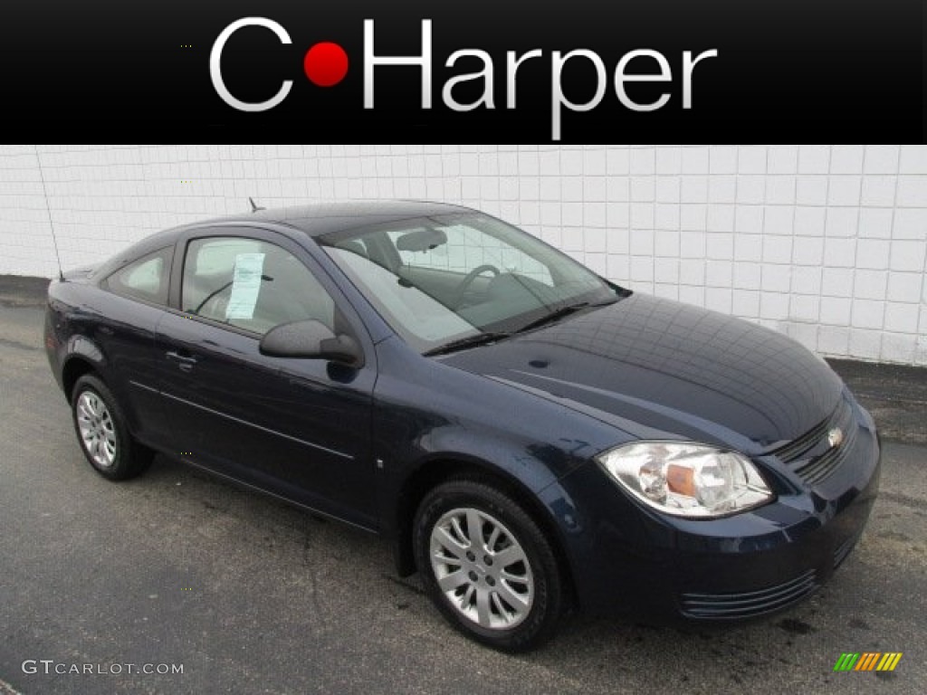 2009 Cobalt LS Coupe - Imperial Blue Metallic / Gray photo #1