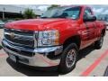 2012 Victory Red Chevrolet Silverado 1500 LS Regular Cab  photo #3