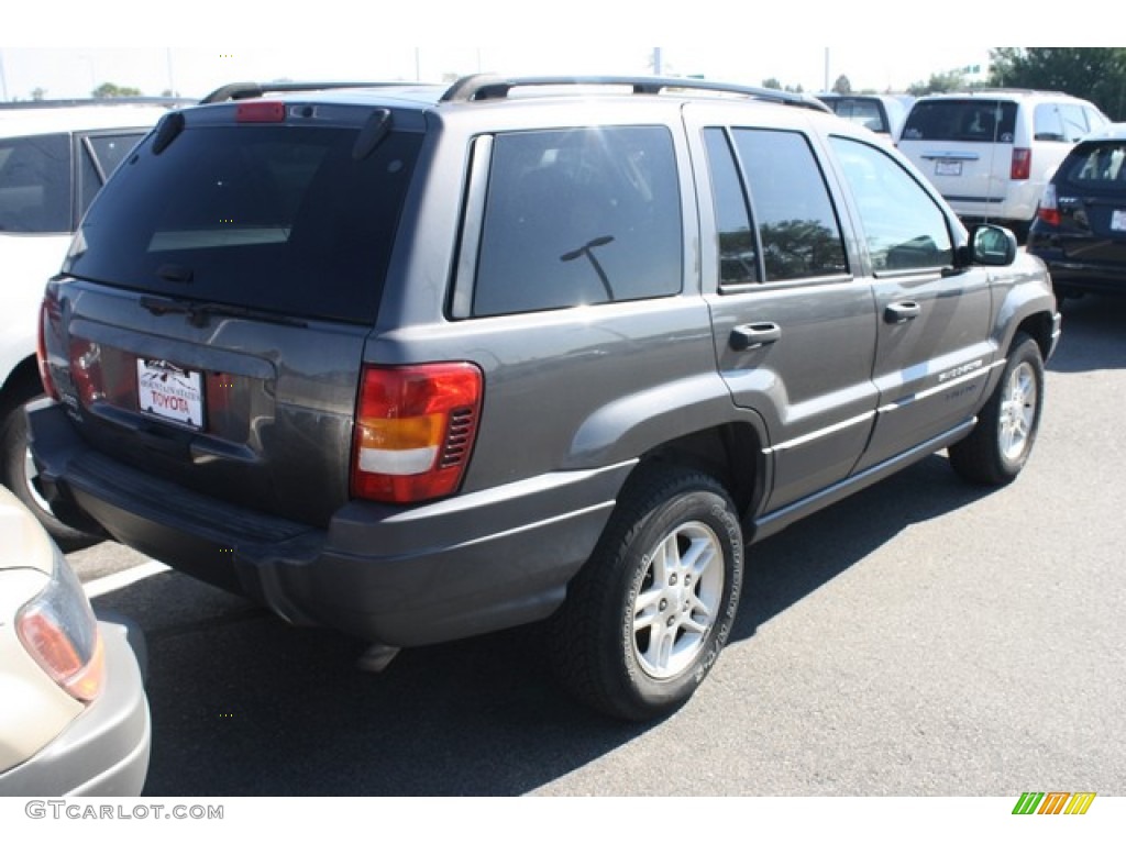 2003 Grand Cherokee Laredo 4x4 - Graphite Metallic / Dark Slate Gray photo #2