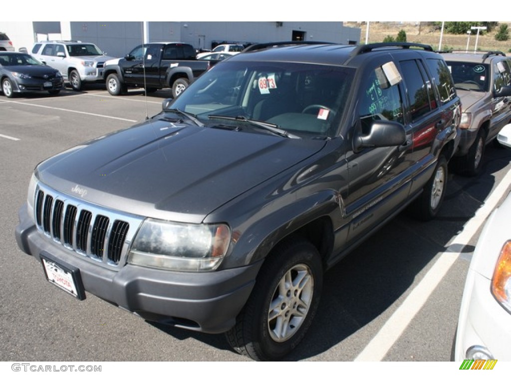 2003 Grand Cherokee Laredo 4x4 - Graphite Metallic / Dark Slate Gray photo #4