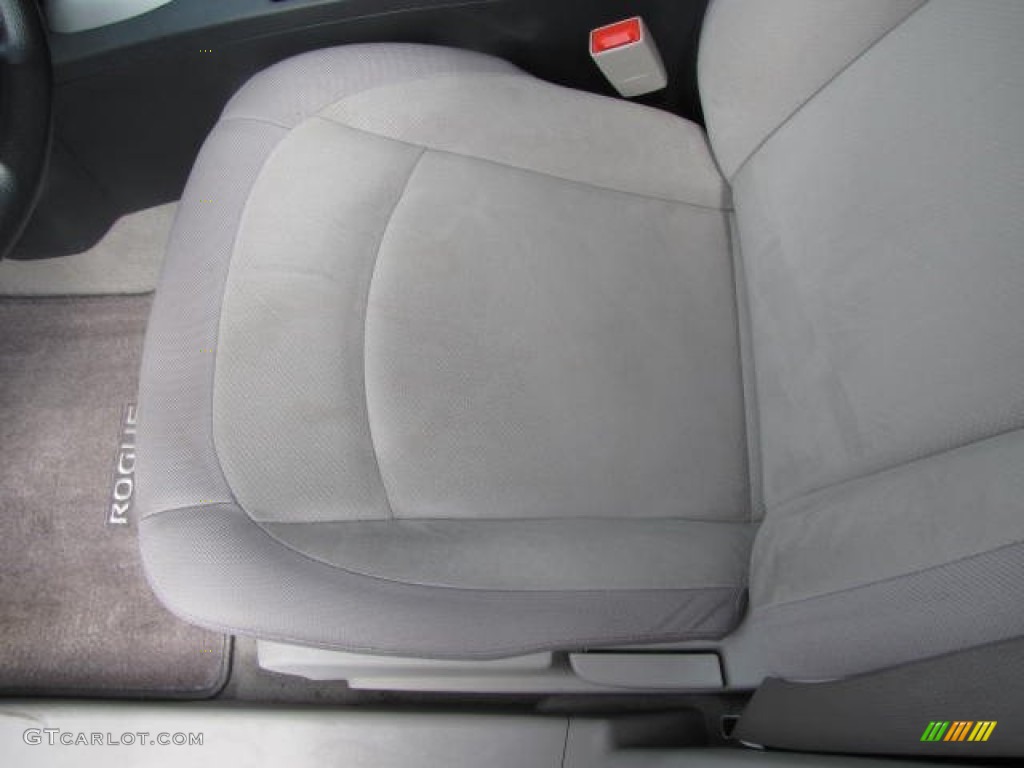 2010 Rogue S AWD - Indigo Blue / Gray photo #18