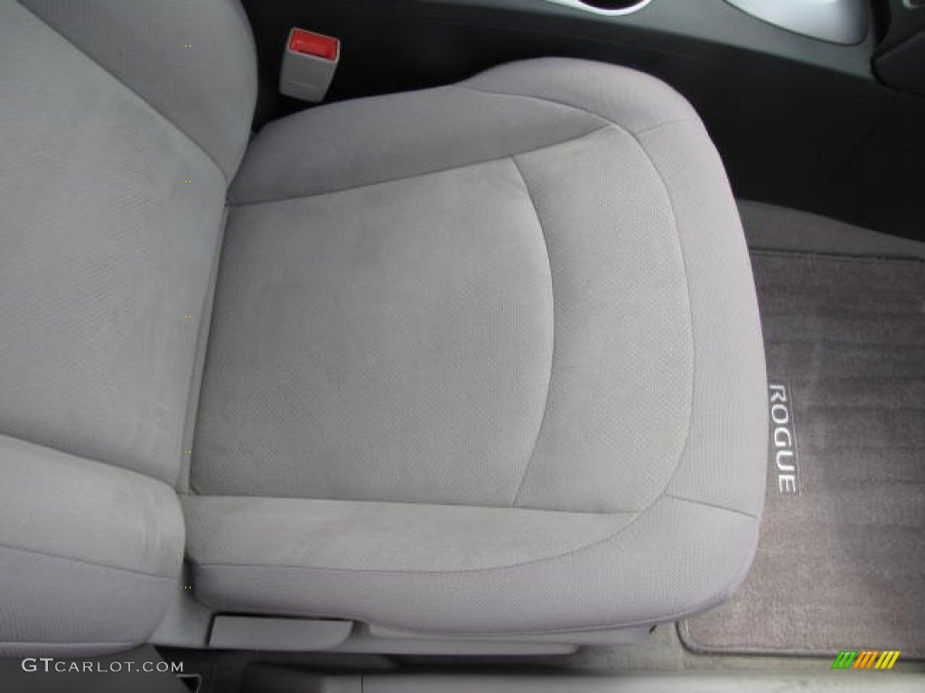 2010 Rogue S AWD - Indigo Blue / Gray photo #20
