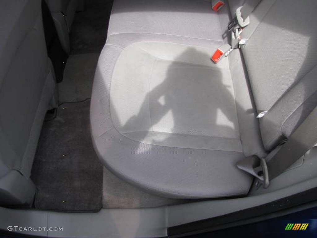 2010 Rogue S AWD - Indigo Blue / Gray photo #22