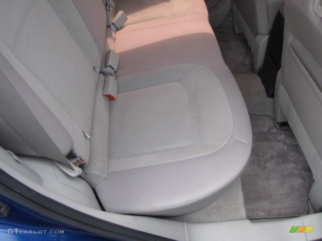 2010 Rogue S AWD - Indigo Blue / Gray photo #24