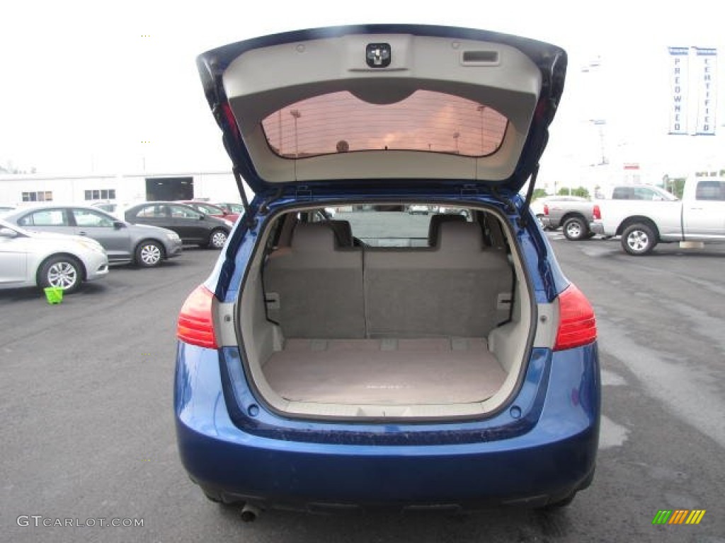 2010 Rogue S AWD - Indigo Blue / Gray photo #28