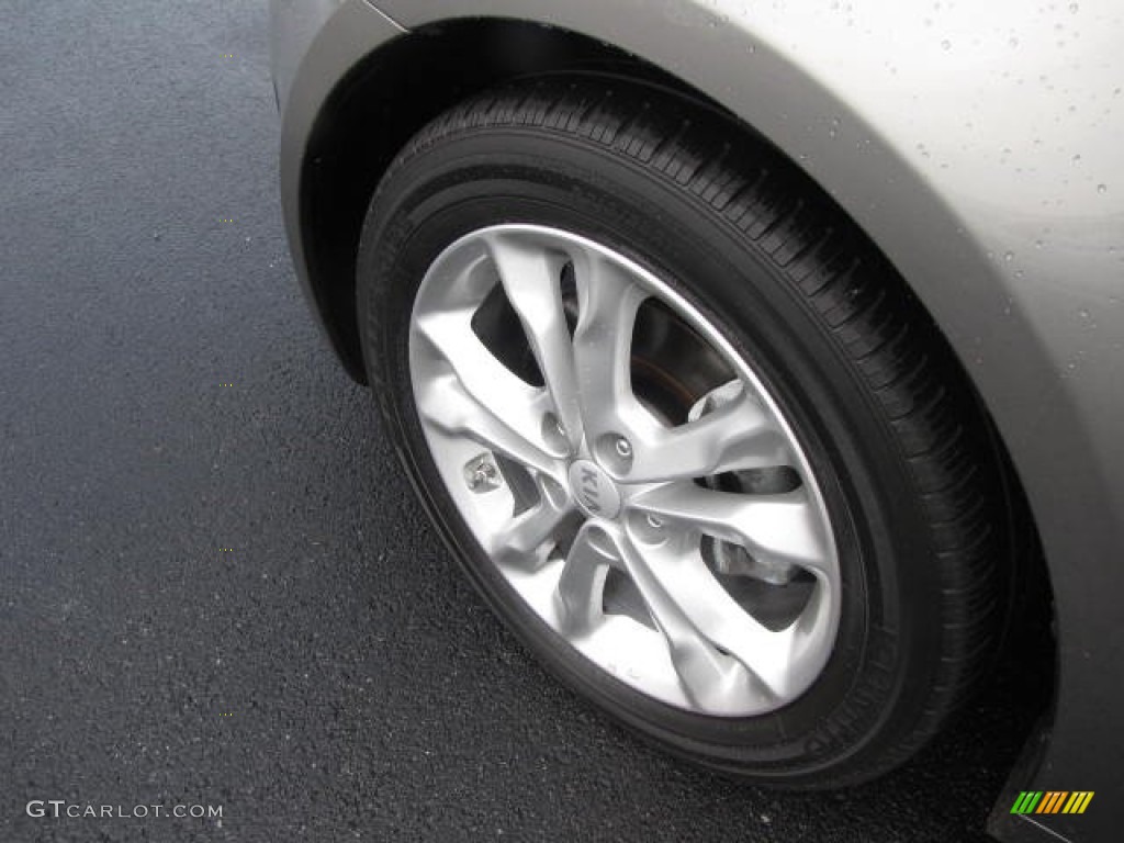 2013 Optima LX - Titanium Silver Metallic / Gray photo #13