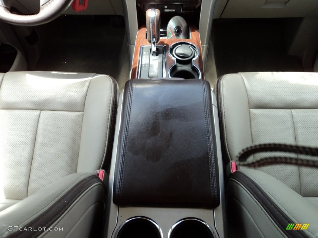 2010 F150 Platinum SuperCrew - White Platinum Metallic Tri Coat / Medium Stone Leather/Sienna Brown photo #28