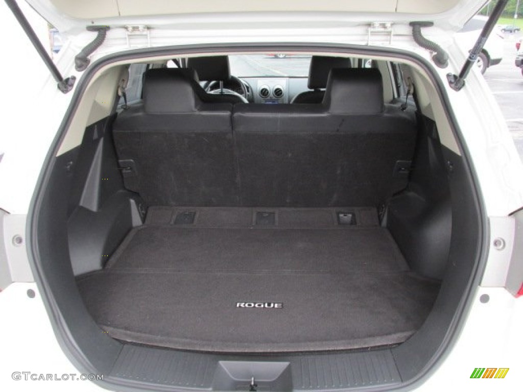 2011 Rogue SL AWD - Pearl White / Black photo #23